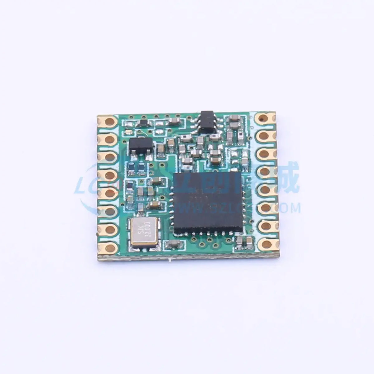 2pcs DL-RFM95-868M SMD 16x16mm 868MHz 19.5dBm SPI LoRa RF Transceiver Module for Smart Home System