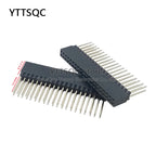 5 Pcs PC104 2.54 MM Pitch 2x20 Pin 40 Pin Female Double Row 12.2MM Long Pin Header Strip Industrial Computer Connector Sockets