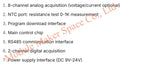 Modbus RTU 4-Channel / 8-Channel Analog Input Module, 0-5V / 0-10V / 4-20mA, Digital Input, RS485 Industrial Data Acquisition