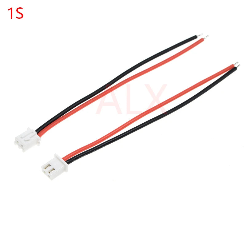5/10Pcs 1S 2S 3S 4S 5S 6S 22AWG Silicone RC Model Lipo Battery Balancer Charger Plug Wire Connector 2.54mm JST-XH Cable IMAX B6