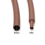 1 Meter Dia 1 2 3 4 5 6 7 8 9 10 12 14 16 20 25 30 40 50 MM Heat Shrink Tube 2:1 Polyolefin Thermal Cable Sleeve Insulated