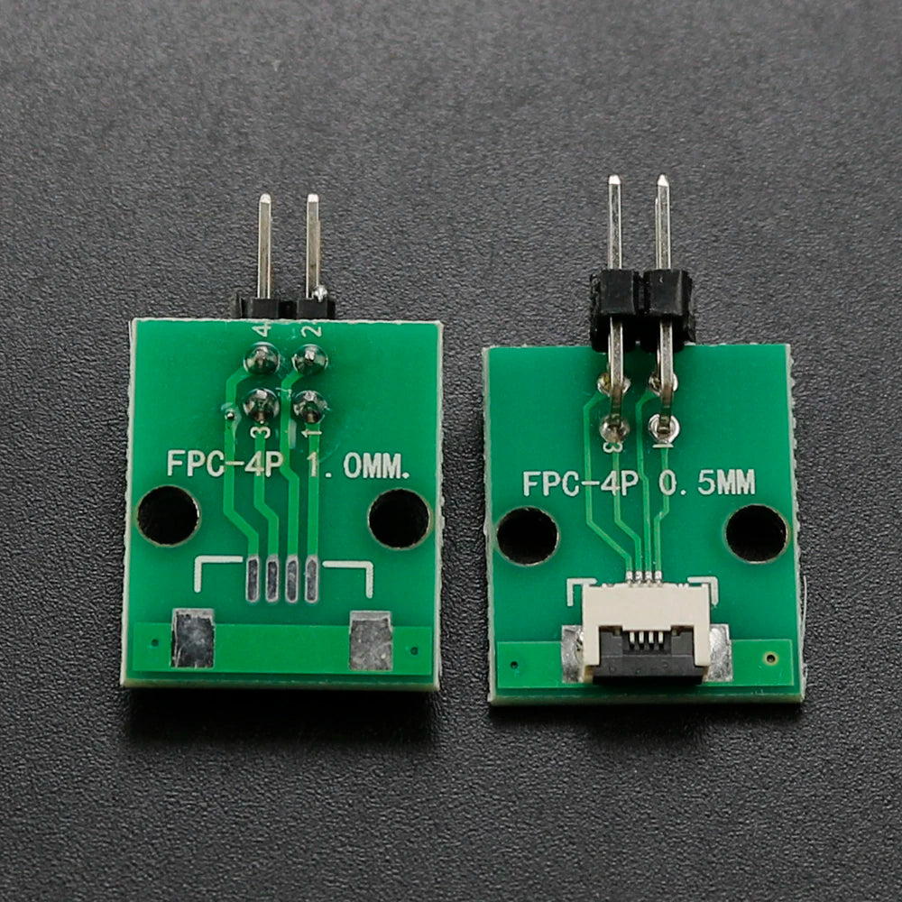 1PC FPC/FFC Adapter Board 0.5mm To 2.54mm Connector Double Row Straight Needle 4/6/8/10/12/14/15/16/18/20/22/24/26/30/34/36 Pin