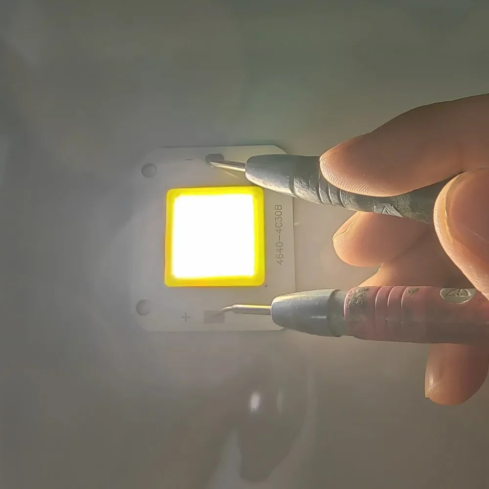 DC12V 32V 50W LED COB Integrated Smart IC Driver High Power 12V COB LED Cold White Warm White Red Blue Green Orange Full Spectru
