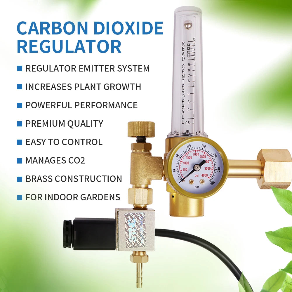 Automatic CO2 Concentration Control 0-5000ppm Carbon Dioxide Controller NDIR Sensor CO2 Detector for Greenhouse