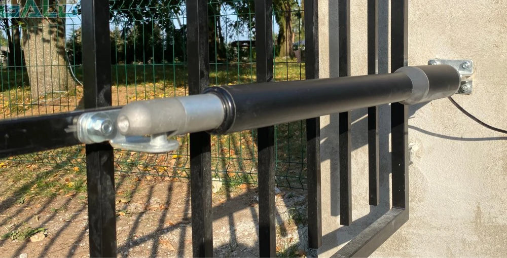 200kg-300kg Swing Gate Linear Actuator Motors Kit with Push Button Photocell Alarm Lamp (GSM Module Keypad Optional)