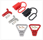 OMCH 50A 120A 175A 350A Double Pole with Copper Contact Power Connectors Accessories Handle Soft Rubber Dust Cover