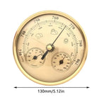 3 In 1 Wall Mounted Household Barometer Thermometer Hygrometer Weather Station Hanging Pressure hPa Gauge Air Weather Instrument
