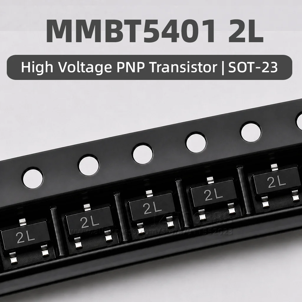 50~3000PCS MMBT4401 2X MMBT4403 2T MMBT5401 2L MMBT5551 G1 SOT-23 SMD NPN PNP BJT Switching Transistor