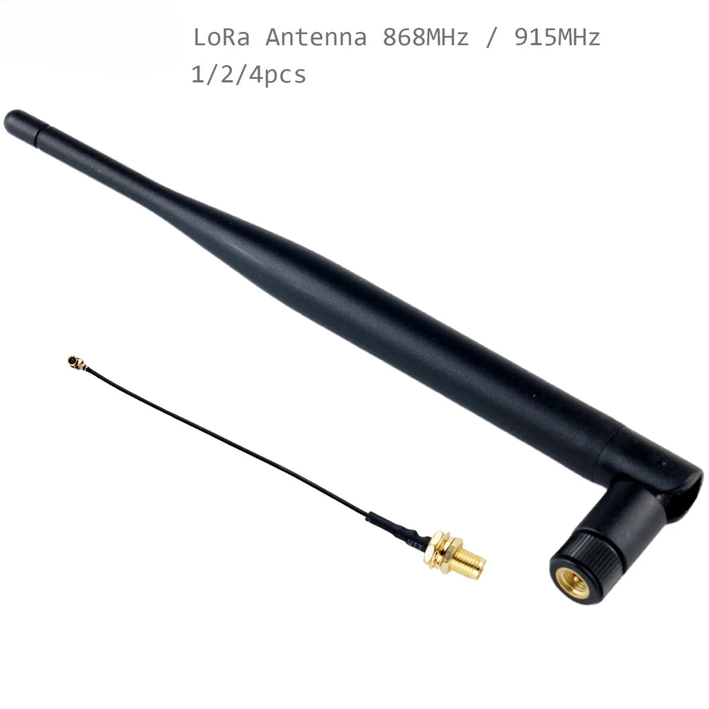 LoRa Antenna 868MHz 915MHz 5DBi SMA Male with Extenstion Cable Omni-directional LoRa32 Board Antenna for LoraWAN Meshtastic