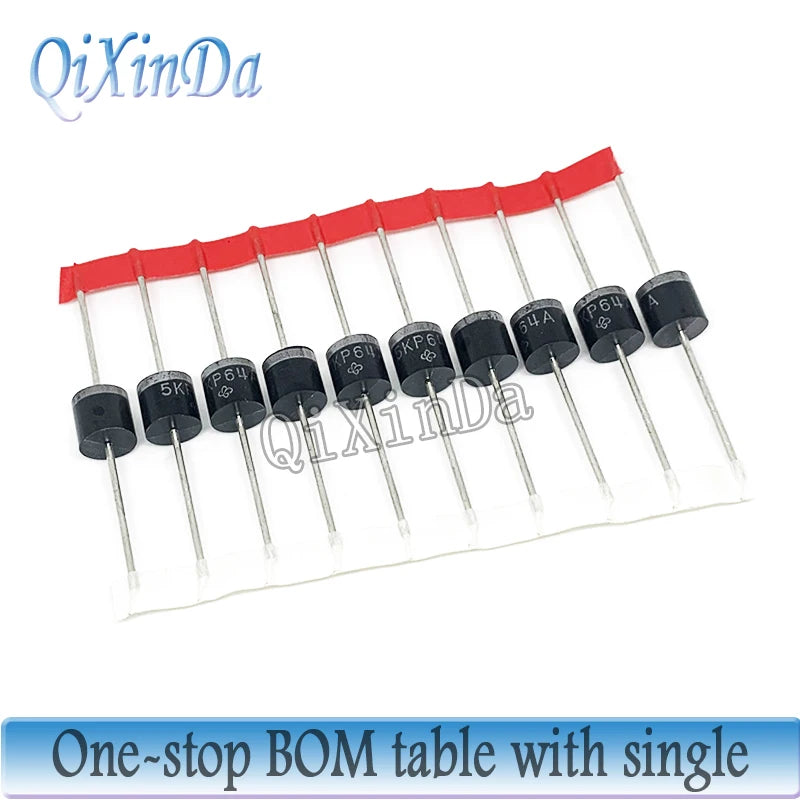 10PCS P-600 TVS Diode 5KP64A 5KP64CA 5KP70A 5KP70CA 5KP75A 5KP75CA 5KP78A 5KP78CA 5KP85A 5KP85CA 5KP90A 5KP90CA 5KP100A 5KP100CA