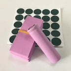 100pcs 18650 Lithium Battery Heat Shrink Tube PVC Tubing Film Sleeves Insulation Sheath With 100pcs Gasket Barley Paper