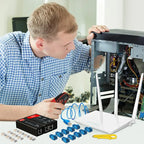 RJ45 crimping tool kit Ethernet crimper and tester for Cat5e Cat6 Cat6a 8P8C modular connectors