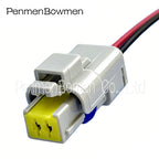 1 Set 2 Pin Auto Headlight Steering Lights Speaker Lamp Electrical Cable Connectors Wire Harness Plug 211PC022S8049