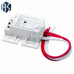 New 220V AC 50Hz Auto Infrared Sensor Switch PIR Microwave Radar Body Motion Sensor Module Adjustable For Time Distance Range