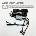 DC12V24V Cabinet Closet Light Sensor Switch Intelligent Human Touch Dimming Hand Sweep Door Control Sensor Hidden Installation