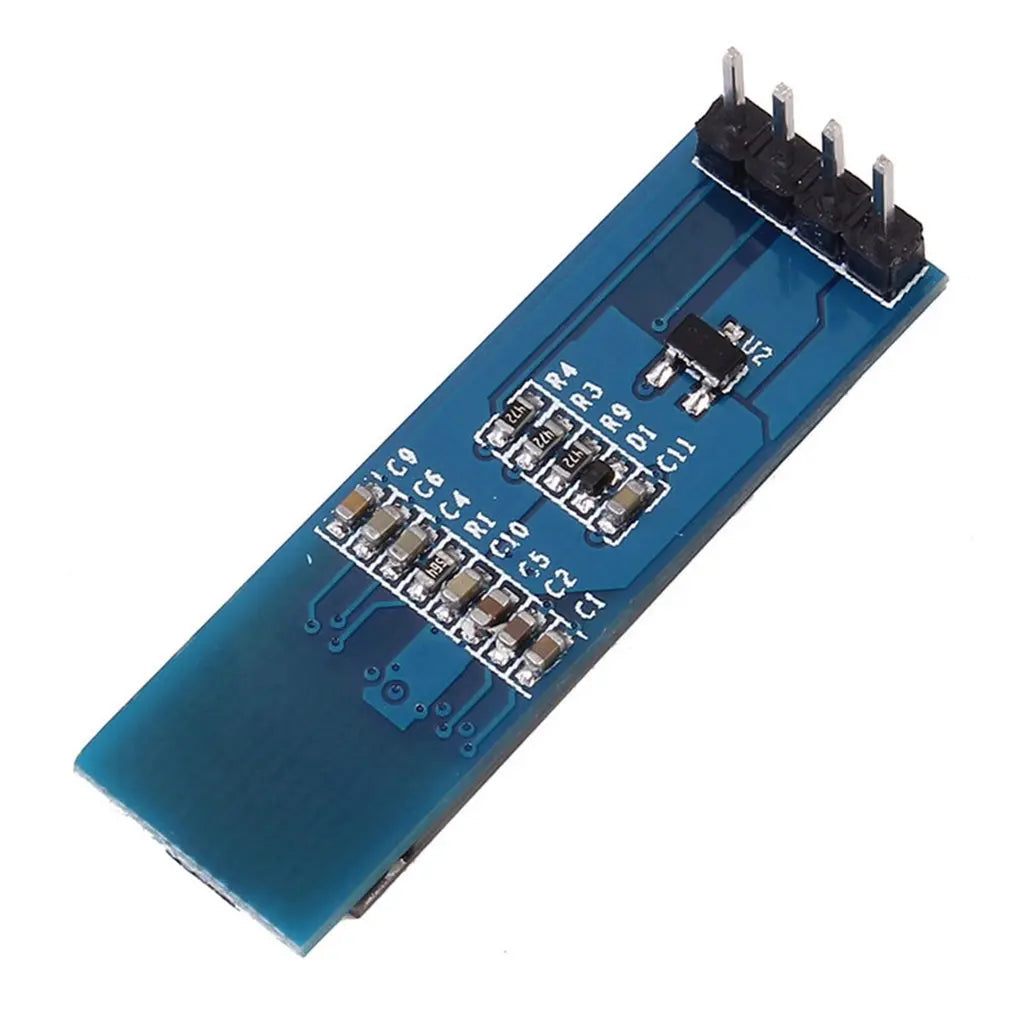 0.91" Blue 128X32 OLED LCD LED Display Module IIC Communicate for ArdunioIIC I2c 0.91 Inch OLED Module 3.3v 5v For Pic