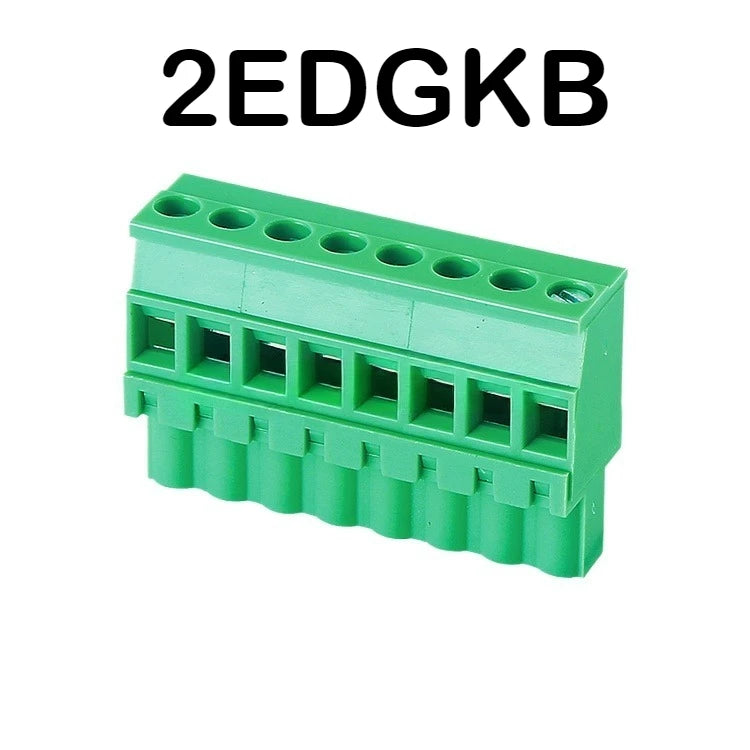 10pcs KF2EDGKA 2EDGKB-5.08mm Side-Exit Straight Vertical Plug PCB Male and Female Connectors Terminal Blocks