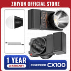 ZHIYUN Official CINEPEER CX100 100W Pocket Video Light Handheld LED COB Light Photography Fill Light For Live Streaming Outdoors