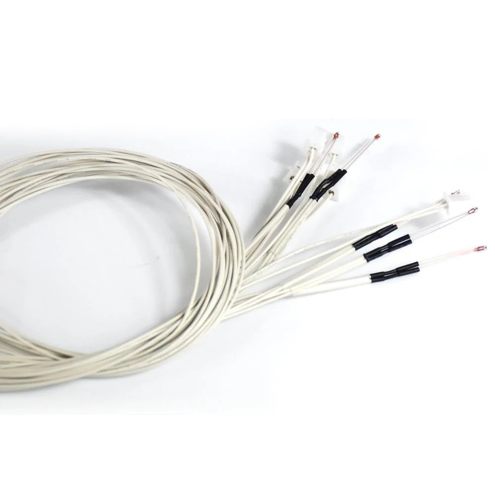 5PCS 3D Printer Thermistor NTC 3950 100K ohm Temperature Sensor Cable for Creality Ender 3/Ender 3 Pro/Ender 3 Neo/Ender 3 Max