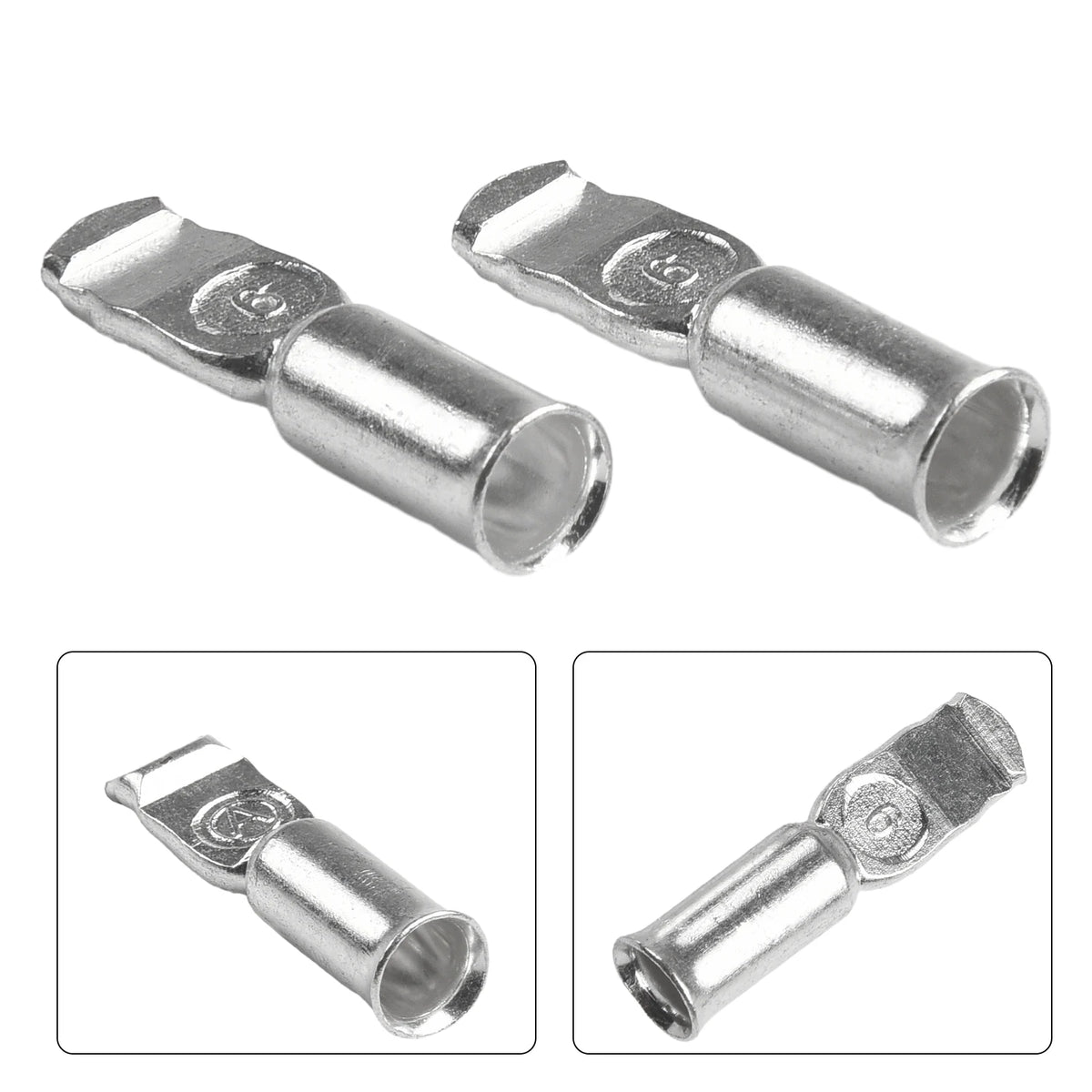 2PCS 50A 120A For Anderson-Plug Contacts Pins Lugs Terminals Battery Power Connector For Forklifts Battery Chargers