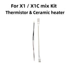 Ceramics Heater Thermistor for Bambu lab BambuLab X1 X1C P1 P1P P1S Combo 24v 48w Heating block 3D Printer Parts