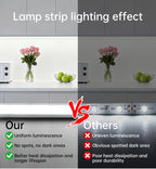 Tuya Alexa WIFI COB LED Strip Light Dimmable 280LEDs/M Neon Lights Waterproof Pure Silicone Tube for Kitchen Room Garden Decor