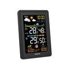 BALDR Wireless Color Weather Station DigitalThermometer Hygrometer Clock Calendar Barometer Sun Time Forecast Trend Sensor -40℃