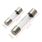 10Pcs/100Pcs 5*20mm 6*30mm Fast Blow Glass Tube Fuses 5x20 6x30 250V 0.1 0.5 1 2 3 3.15 4 5 6 7 8 10 12 15 20 25 30A AMP Fuse