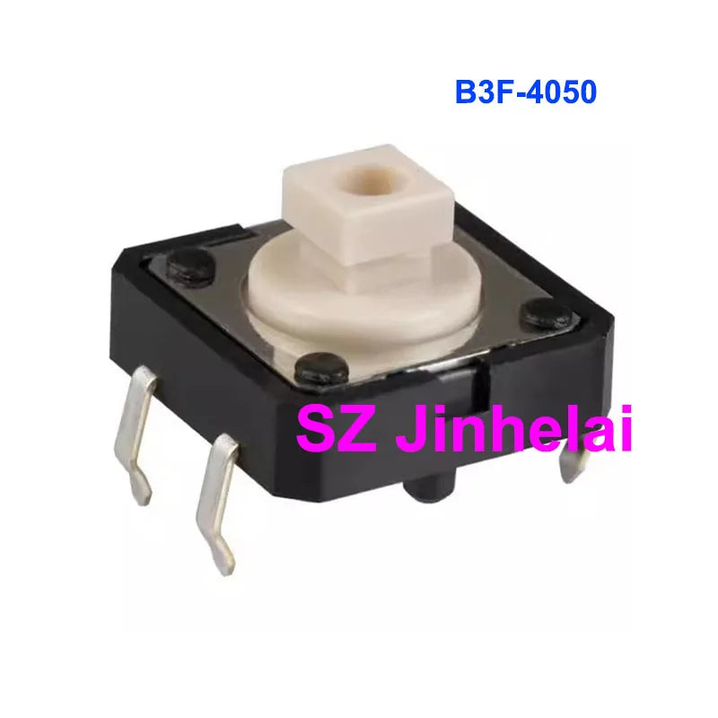 100pcs Authentic Original Omron Tactile Switch Push-button Micro switches B3F-4000 B3F-4005 B3F-4050 B3F-4055