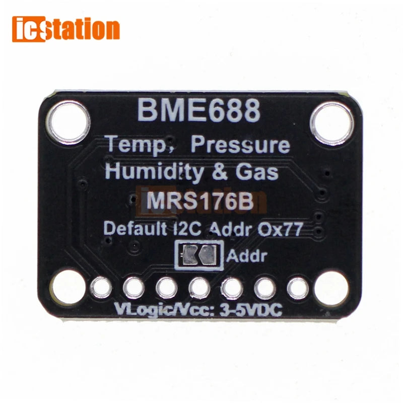 BME680/BME688 Temperature, Humidity, and Pressure Sensor with STEMMA QT/Qwiic