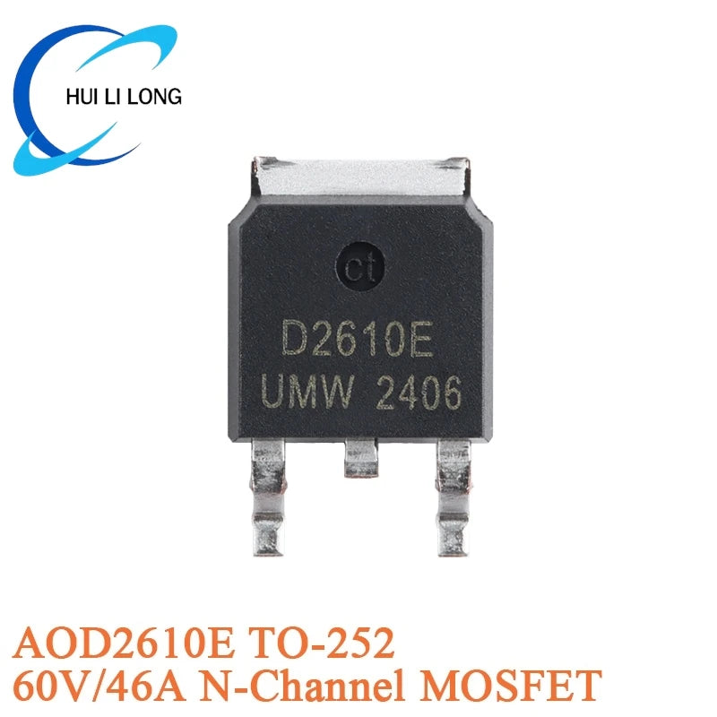 10PCS 100N03A 30N06 40N06 50N06 15N10 TO-252 30V/90A N-channel MOSFET Chip IRFR5305TR AOD4185 AOD403 20N06 12N10 IRLR8726TR