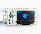 1PCS 433-510 LoRa Blue Oled Wifi SX1276 Module IOT Development Board With Antenna For ESP32  Electronic Diy Kit