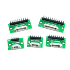 1.25 To Dip2 54 Circuit Board 1.25mm Spacing Horizontal Paste Terminal Socket Test Board 4P 6P 8P 10P 12P Adapter Board
