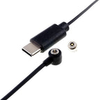 Mini 1 Pole 4.0 MM Dia Circular 2A Male Female Pogo Pin Connector Spring-Loaded USB Type-C Magnetic Charge Cable Wearable Type-C