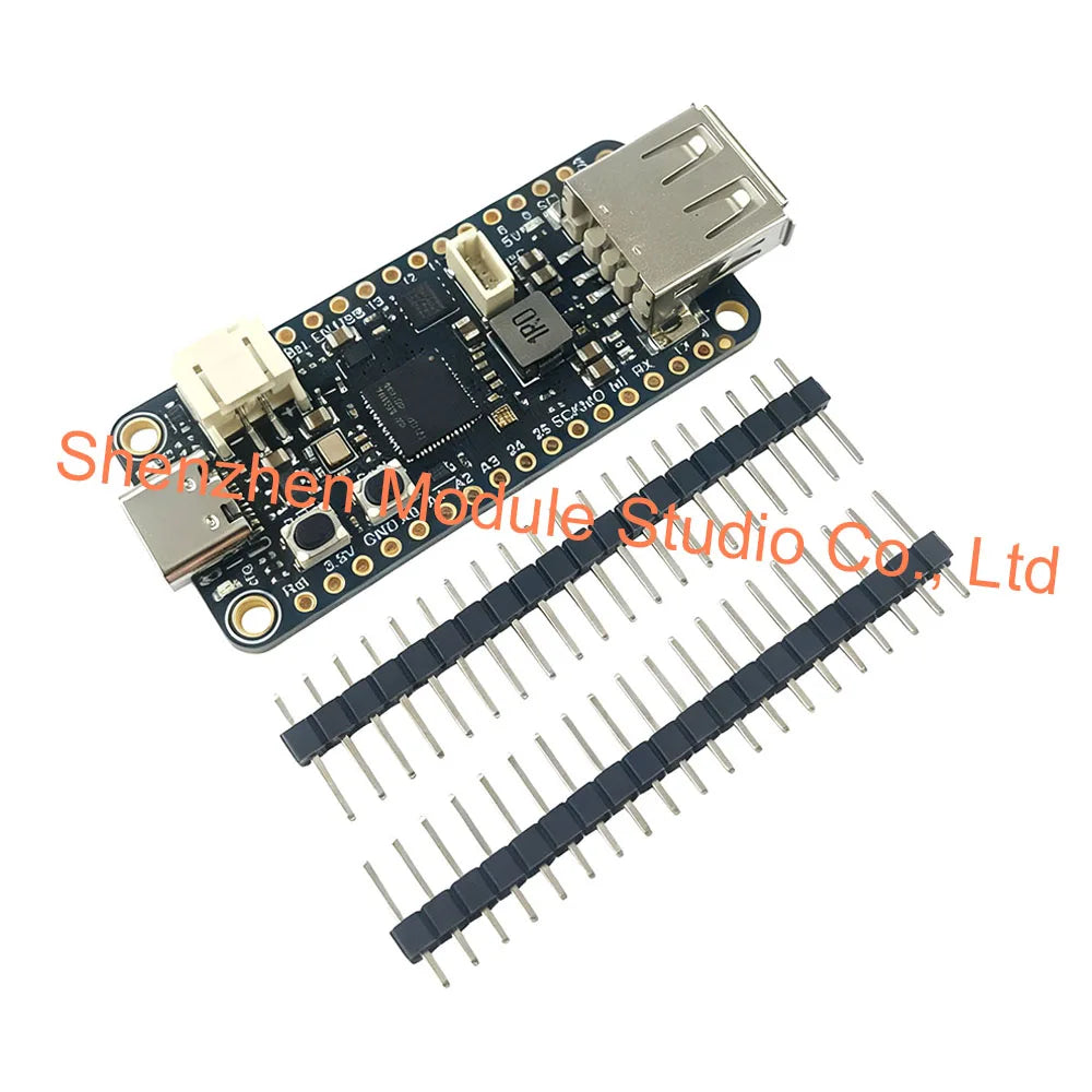 5723 RP2040 Dual-Core Development Board with USB Type-C & Type-A Host Port, 8MB Flash, Li-Po Battery Charger