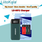 LiitoKala Lii-MP2 21700 18650 Power Bank QC3.0 Fast Charging Type-C INPUT USB Charger 20700 Mobile Power LCD Battery Charger
