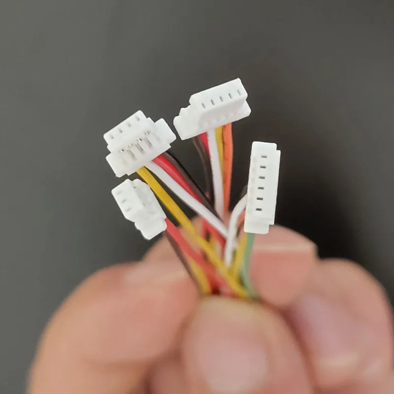 10Set Mini SH 1.0 2Pin 3P 4P 5P 6P 8P 10P 12P Micro PCB Vertical/RA SMT Male Pin Header Wafer Socket+Female Wires Cable 20mm