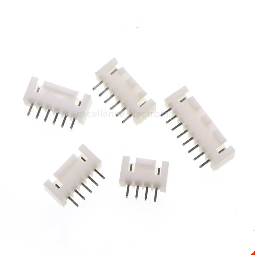 10Sets XHB 2.54MM Connector with Buckle Hole Though Type 2/3/4/5/6/7/8/9/10 Pin Straight /Curved Pin+Housing+Crimp Terminal Kits