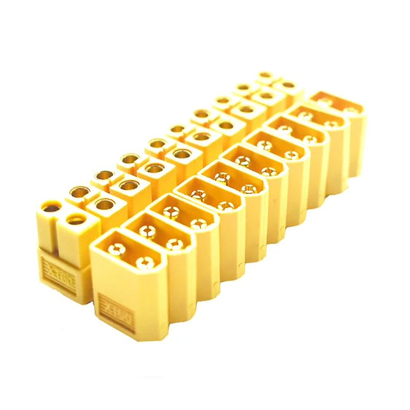 10PCS XT90 XT-90 XT60 XT-60 XT30 XT-30 T Plug Male Female Bullet Connectors Plugs For RC Lipo Battery Quadcopter