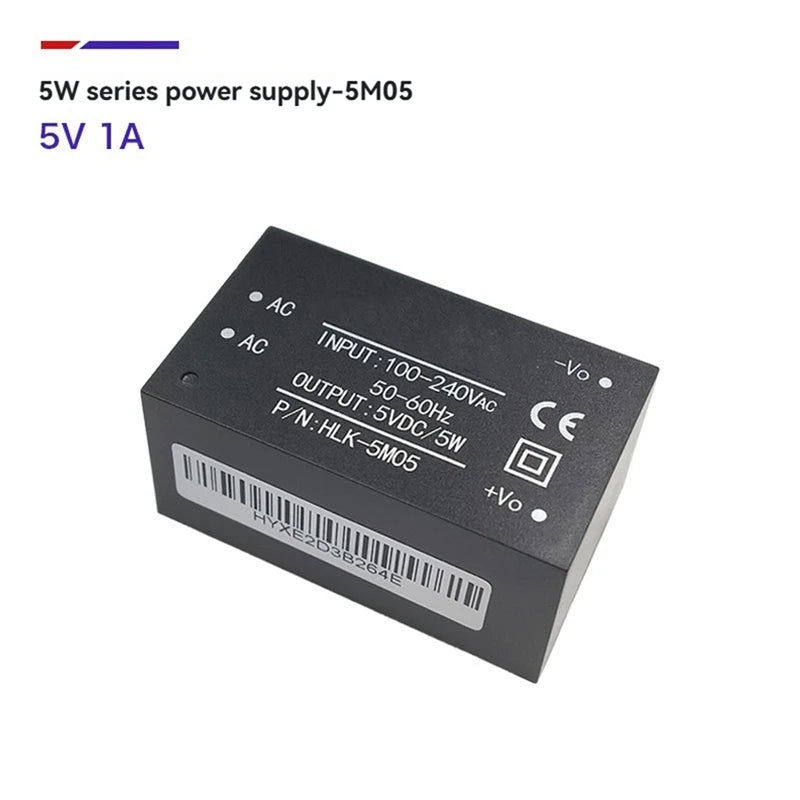 5PCS AC-DC Power Supply Module AC DC Converter 220V to 5V Intelligent Switching Module HLK-5M05-A25R