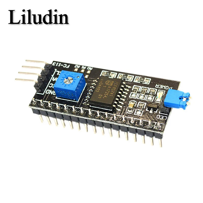 LCD1602 1602 LCD Module Blue / Yellow Green Screen 16x2 Character LCD Display PCF8574T PCF8574 IIC I2C Interface 5V for Arduino
