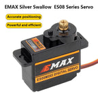 EMAX ES08MDII 13g Metal Gear Mini Digital Servo 4V to 6V 2kg Futaba JR Plug for RC Airplane Helicopter Fixed Wing