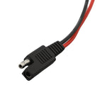 Cable Single-ended Cable SAE Extension Stable Current Solar Panel Connectors Battery Connector Package Includes