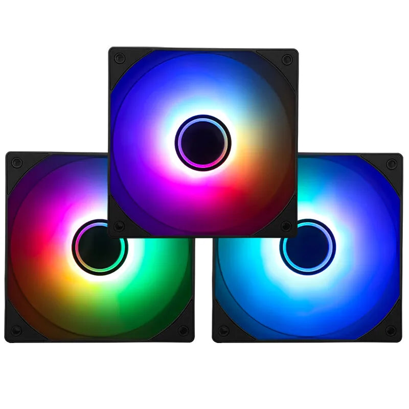 Thermalright TL-C12C 3 in 1 120mm Cooling Fan 5V ARGB gamer Adjust Speed Cooler argb Adjustable computer Case Fan ventilador