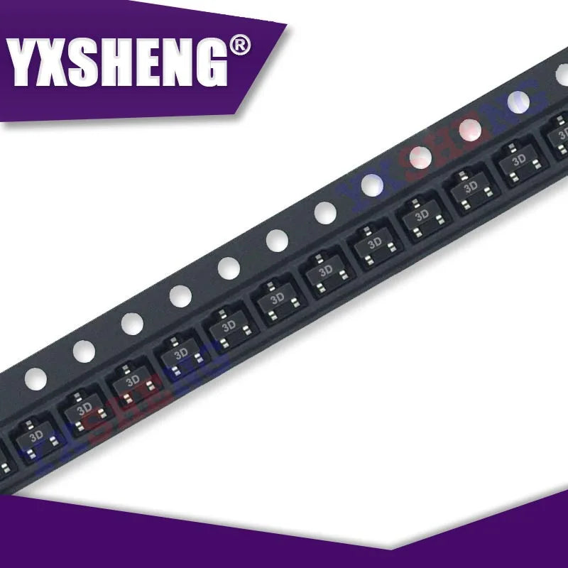 50PCS/LOT MMBT2222A SOT-23 MMBT2907A MMBT3904 MMBT3906 MMBT4403 MMBT5401 MMBT5551 MMBTA44 MMBTT4401 SOT SMD 2N2222 2N2907 2N3904