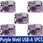 Type-C USB 5V 3.1A Boost Converter Step-Up Power Module IP5310 Mobile Power Bank Accessories With Switch LED Indicator