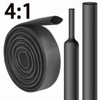 1M/2M/3M 4:1 Heat Shrink Tubing Diameter 4 6 8 12 16 20 24 32 40 52mm Backing Rubber Sleeve Double Wall Tube