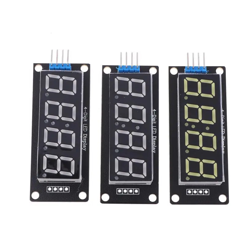 Y-1 Piece 0.56" 4-Digit LED Display Module TM1637 7-Segment Digital Tube for Arduino Electronic Clock Display Board