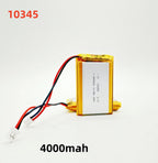 2.0-4.0AH 103450 Polymer Lithium Rechargeable Battery JST PH 2.0mm 2pin Plug for Camera GPS Navigator MP5 Bluetooth Headset