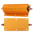 1pcs RX24 200W Aluminum Power Metal Shell Case Wirewound Resistor 1R 2R 4R 8R Ohm